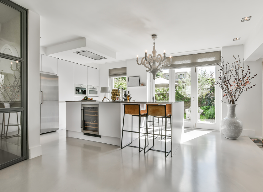 A stylishly staged living room, representing the work of professional home staging companies.